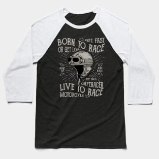 Born To Race Baseball T-Shirt